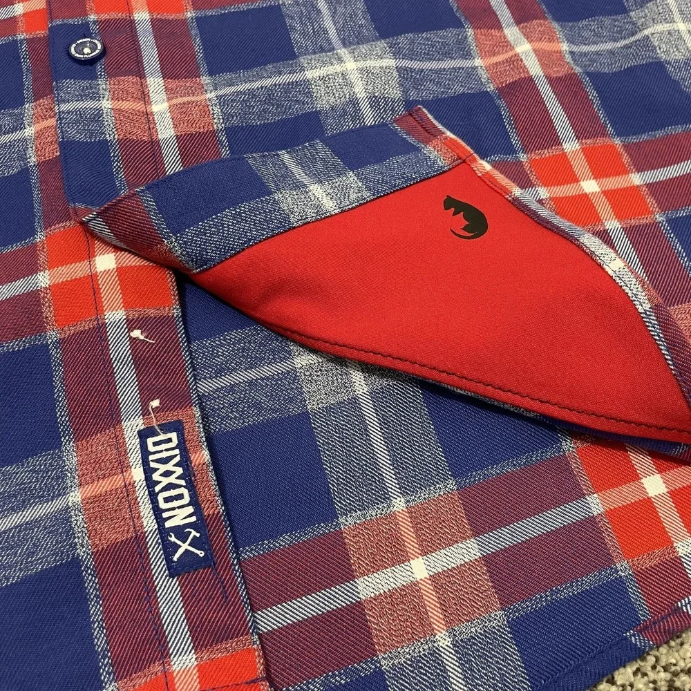 Dixxon Flannel Shirt Extra Large Red Green Show International Possum Brotherhood - Picture 7 of 11